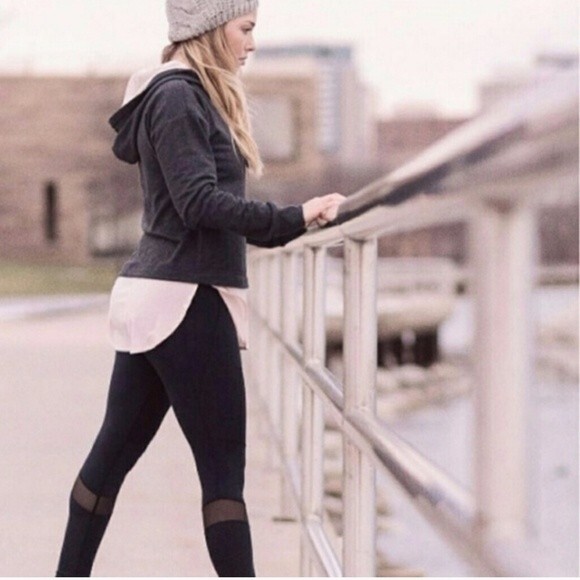 CALIA by Carrie Underwood Tops - CALIA Women's Effortless Heather Mix Media Hoodie